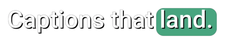 Bubble caption style